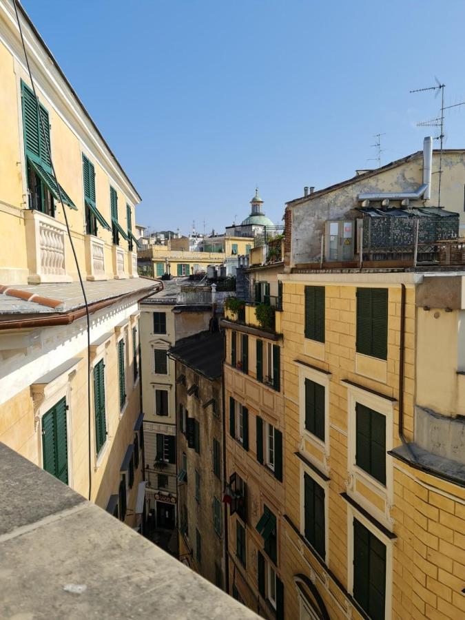 Doge Cambiaso- Davanti All'Acquario - Grande Terrazza Privata - Palazzo Nobiliare Storico Genova Exterior foto