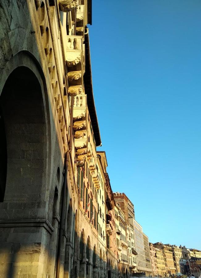 Doge Cambiaso- Davanti All'Acquario - Grande Terrazza Privata - Palazzo Nobiliare Storico Genova Exterior foto