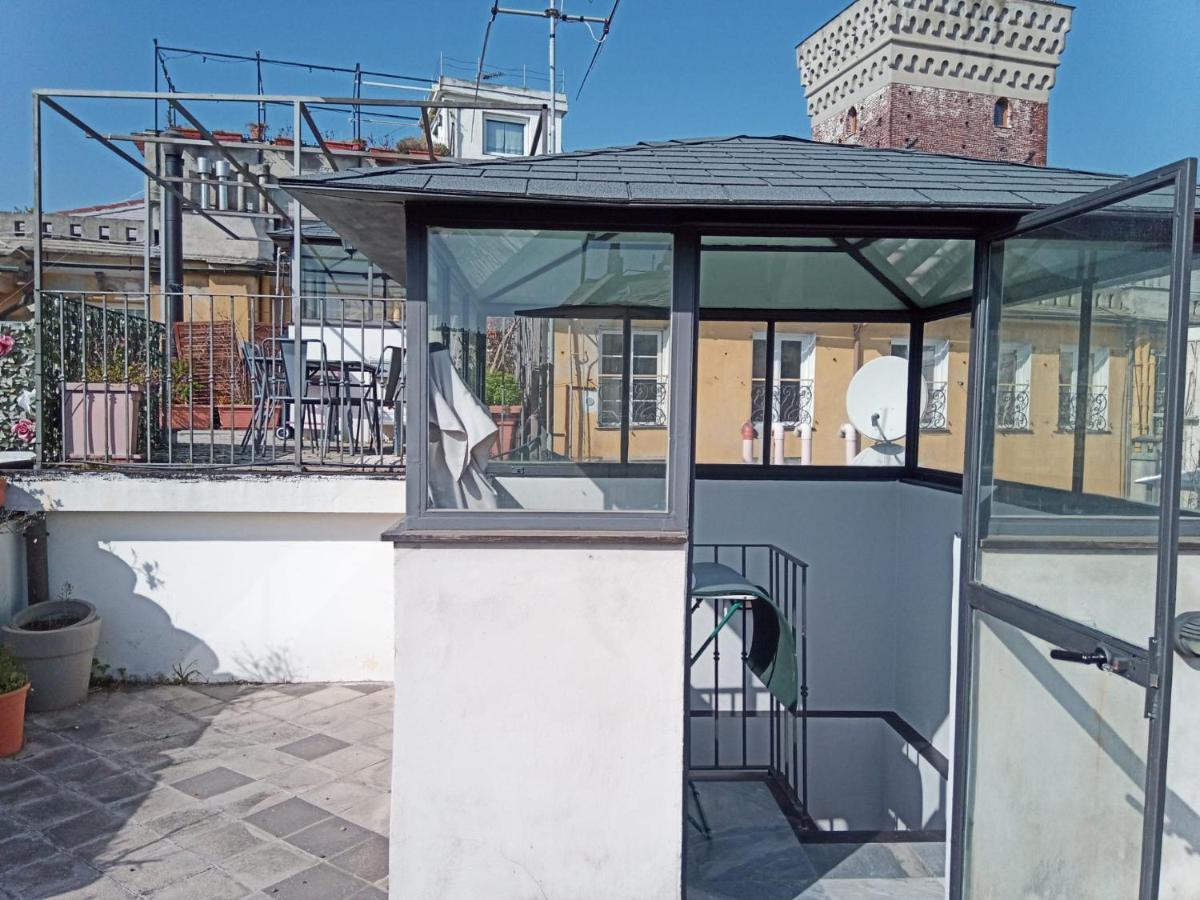 Doge Cambiaso- Davanti All'Acquario - Grande Terrazza Privata - Palazzo Nobiliare Storico Genova Exterior foto